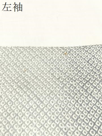 平和屋着物●大変加工の良い総絞り小紋 正絹 逸品 CABB5052vp