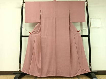 平和屋着物●江戸小紋 行儀 落款有り 正絹 逸品 CABB5057vp