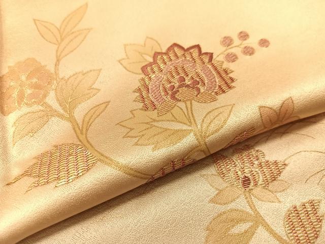 平和屋着物●訪問着 竹屋町刺繍 更紗花蝶文 暈し染め 金彩 正絹 逸品 CABB5058vp