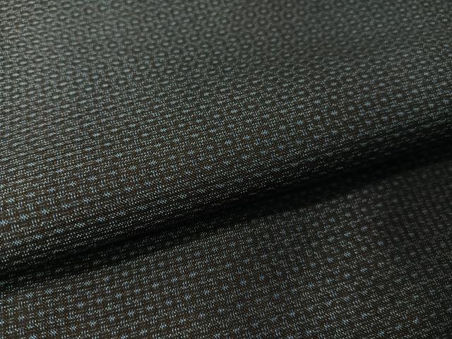 平和屋着物●男性 本場大島紬 アンサンブル 80亀甲 総詰め 正絹 逸品 CABB5061vp