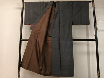 平和屋着物●男性 本場大島紬 アンサンブル 絣文様 正絹 逸品 CABB5062vp