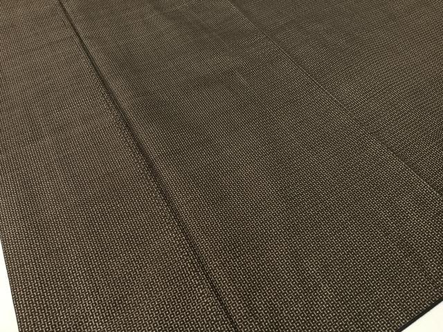 平和屋着物●男性 本場大島紬 アンサンブル 80亀甲 総詰め 正絹 逸品 CABB5063vp