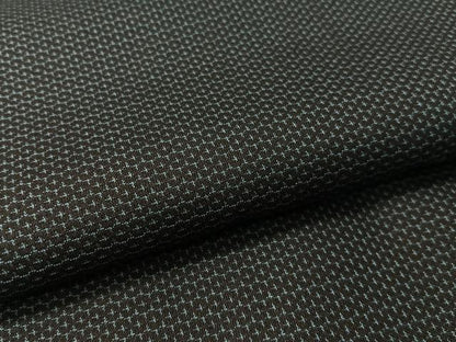 平和屋着物●男性 紬 アンサンブル 100亀甲 総詰め 正絹 逸品 CABB5064vp