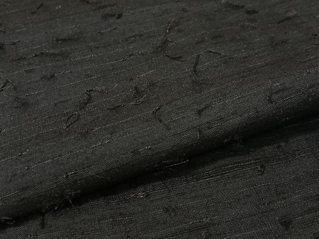 平和屋着物●男性　紬・ひげ紬羽織・長襦袢セット　濃藍色　正絹　逸品　CABB5070vp