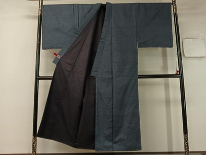 平和屋着物●男性　本場大島紬　アンサンブル　100亀甲　総詰め　正絹　逸品　未使用　CABB5071vp
