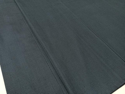 平和屋着物●男性　紬　アンサンブル　100亀甲　総詰め　正絹　逸品　CABB5072vp