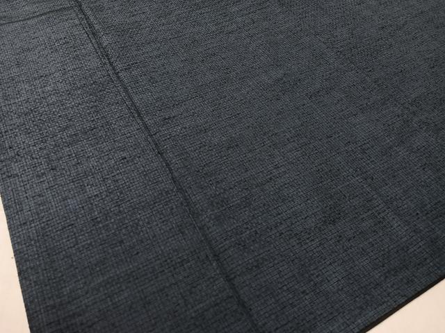 平和屋着物○男性 紬 アンサンブル 網代織 正絹 逸品 CABB5074vp