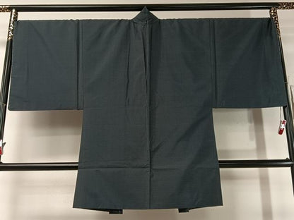 平和屋着物●男性　本場大島紬　アンサンブル　長襦袢セット　80亀甲　総詰め　キングサイズ　正絹　逸品　未使用　CABB5075vp