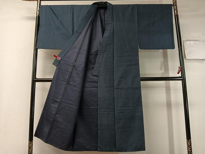 平和屋着物●男性　本場大島紬　アンサンブル　100亀甲　総詰め　正絹　逸品　CABB5078vp