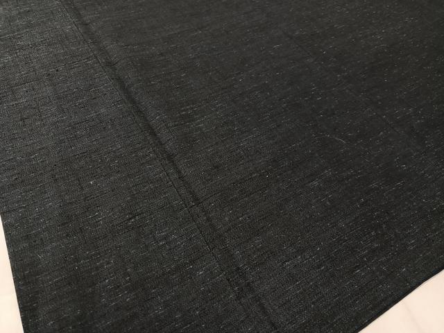平和屋着物●男性　紬　アンサンブル　霞文　正絹　逸品　CABB5080vp