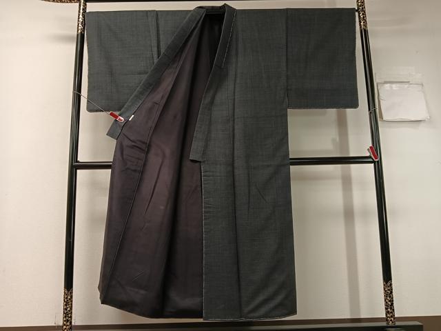 平和屋着物●男性 本場大島紬 アンサンブル 100亀甲 総詰め 正絹 逸品 CABB5081vp
