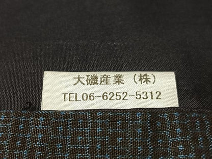 平和屋着物●男性 本場大島紬 アンサンブル 100亀甲 総詰め 正絹 逸品 CABB5081vp