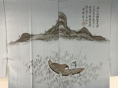 平和屋着物●男性 本場大島紬 アンサンブル 長襦袢セット 7マルキ 反端付き 正絹 逸品 CABB5084vp