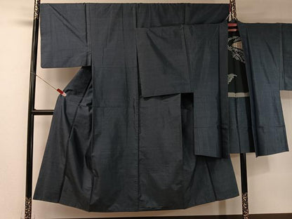 平和屋着物●男性 本場大島紬 アンサンブル 80亀甲 総詰め 正絹 逸品 CABB5085vp