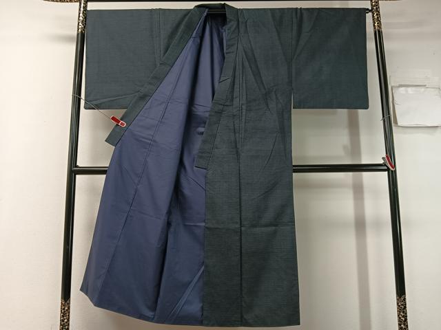 平和屋着物●男性　本場大島紬　アンサンブル　100亀甲　総詰め　正絹　逸品　CABB5086vp