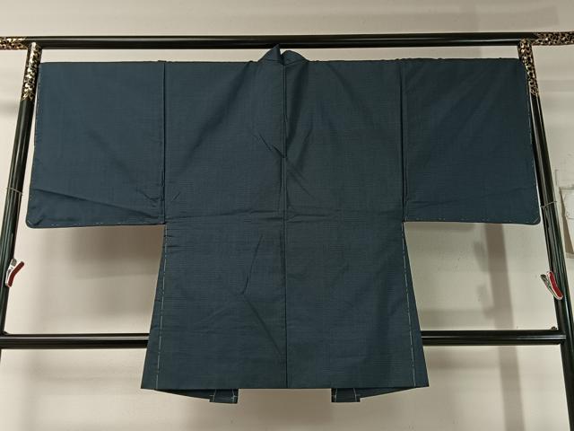 平和屋着物●男性　本場大島紬　アンサンブル　100亀甲　総詰め　正絹　逸品　未使用　CABB5088vp