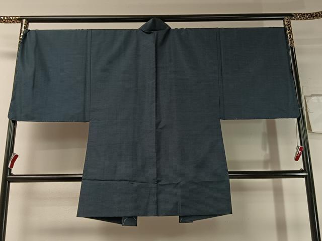 平和屋着物●男性　本場大島紬　アンサンブル　100亀甲　総詰め　キングサイズ　正絹　逸品　未使用　CABB5090vp