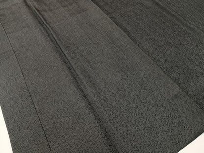 平和屋着物●男性 長襦袢 袷 蝋色 正絹 逸品 未使用 CABB5094vp