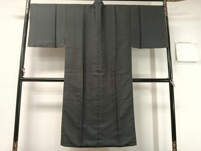 平和屋着物●男性 長襦袢 袷 蝋色 正絹 逸品 未使用 CABB5094vp