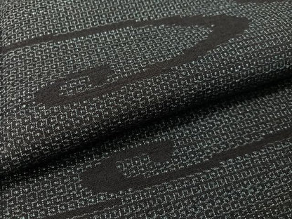 平和屋着物●結城紬　100亀甲　流水文　伊勢丹扱い　正絹　逸品　CABB5101vp