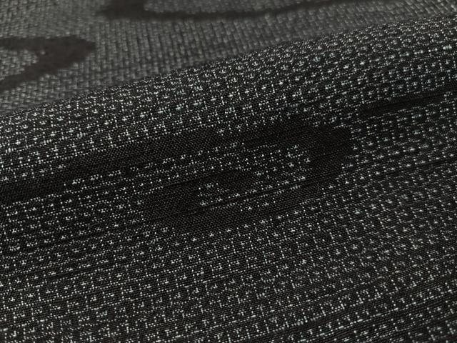 平和屋着物○結城紬 100亀甲 流水文 伊勢丹扱い 正絹 逸品 CABB5101vp