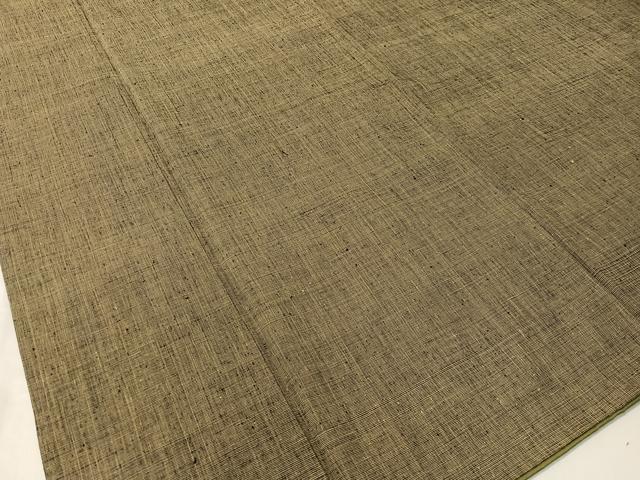 平和屋着物●上質な紬　霞文　正絹　逸品　CABB5107vp