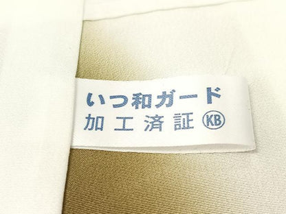 平和屋着物●江戸小紋　鮫小紋柄　正絹　逸品　CABB5111vp