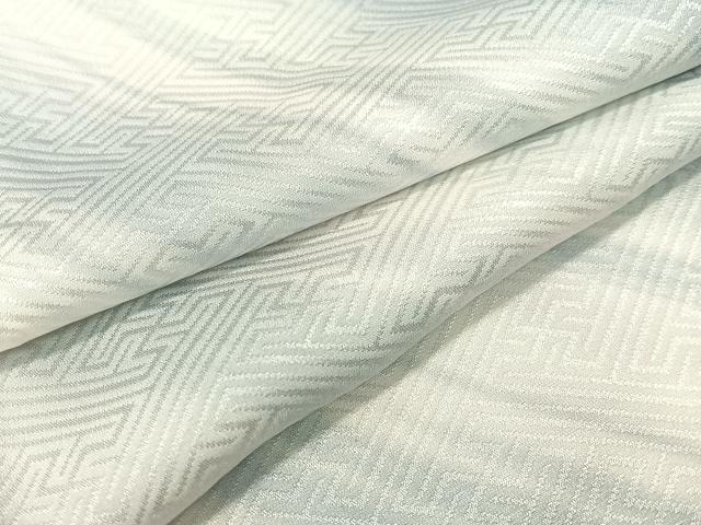 平和屋着物●長襦袢 袷 斜線文 紗綾型地紋 暈し染め 正絹 逸品 未使用 CABB5115vp