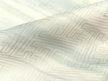平和屋着物●長襦袢 袷 斜線文 紗綾型地紋 暈し染め 正絹 逸品 未使用 CABB5115vp