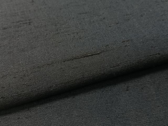 平和屋着物●男性 紬 アンサンブル 留紺色 正絹 逸品 CABB5117vp