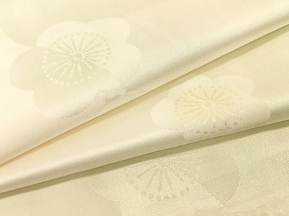 平和屋着物●長襦袢 袷 梅花地紋 暈し染め 広衿仕立て 正絹 逸品 CABB5124vp