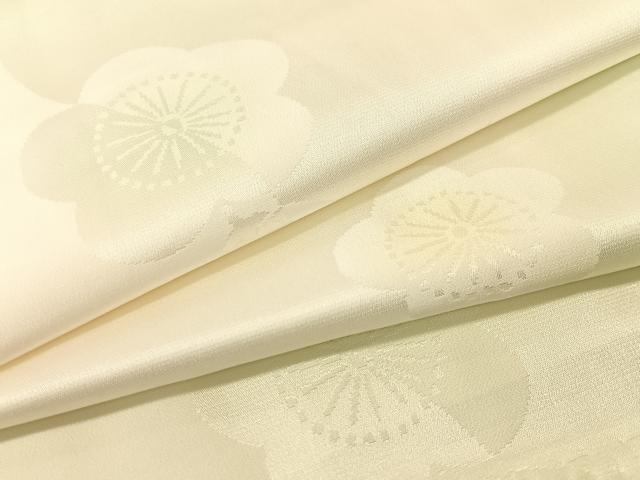 平和屋着物●長襦袢 袷 梅花地紋 暈し染め 広衿仕立て 正絹 逸品 CABB5124vp