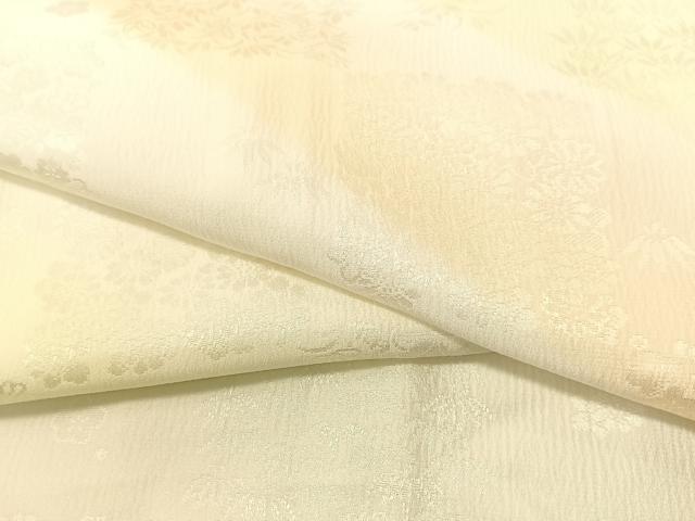平和屋着物●長襦袢　袷　市松花地紋　暈し染め　さが美扱い　正絹　逸品　未使用　CABB5126vp