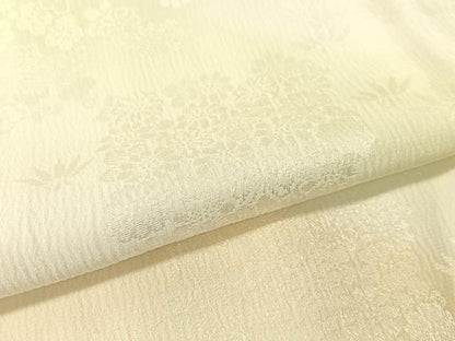 平和屋着物●長襦袢　袷　市松花地紋　暈し染め　さが美扱い　正絹　逸品　未使用　CABB5126vp