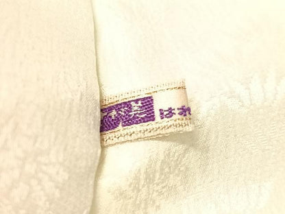 平和屋着物●長襦袢　袷　市松花地紋　暈し染め　さが美扱い　正絹　逸品　未使用　CABB5126vp