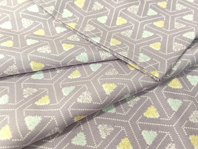 平和屋着物●長襦袢　無双仕立て　吉祥文様　正絹　逸品　未使用　CABB5130vp
