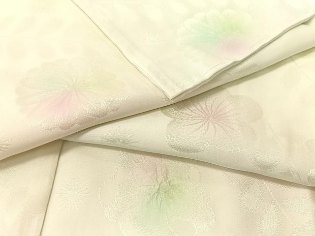 平和屋着物●長襦袢 無双仕立て 絞り 辻が花地紋 暈し染め 正絹 逸品 未使用 CABB5132vp