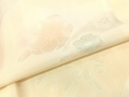 平和屋着物●長襦袢 無双仕立て 辻が花地紋 暈し染め 半衿刺繍 正絹 逸品 未使用 CABB5133vp
