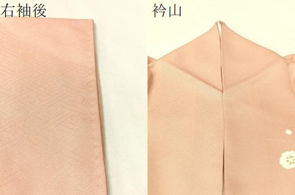 平和屋着物●訪問着　枝花文　金彩　正絹　逸品　CABB5153vp