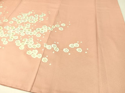 平和屋着物●訪問着　枝花文　金彩　正絹　逸品　CABB5153vp