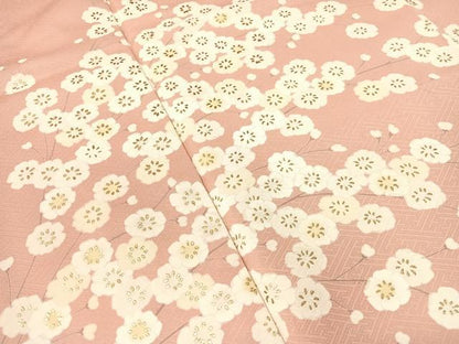 平和屋着物●訪問着　枝花文　金彩　正絹　逸品　CABB5153vp