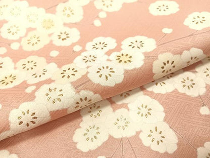 平和屋着物●訪問着　枝花文　金彩　正絹　逸品　CABB5153vp