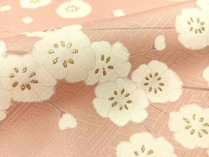 平和屋着物●訪問着　枝花文　金彩　正絹　逸品　CABB5153vp