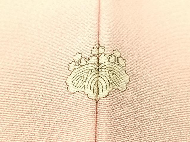 平和屋着物●訪問着　友禅　作家物　枝花文　暈し染め　正絹　逸品　CABB5161vp