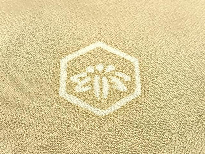 平和屋着物●創業460年・千總　訪問着　刺繍　切嵌印籠文　金彩　大丸扱い　正絹　逸品　CABB5188vp