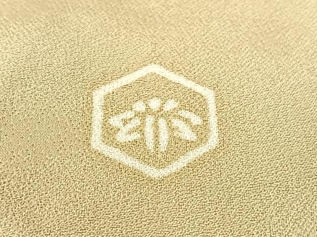 平和屋着物●創業460年・千總　訪問着　刺繍　切嵌印籠文　金彩　大丸扱い　正絹　逸品　CABB5188vp