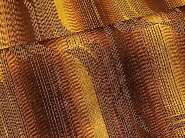 平和屋着物■道行コート 雨コート 単衣 幾何学文様 ロング丈 正絹 逸品 CABB5256ua