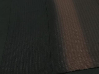 平和屋着物∞道行コート 霞文 暈し染め 正絹 逸品 CABB5293ua