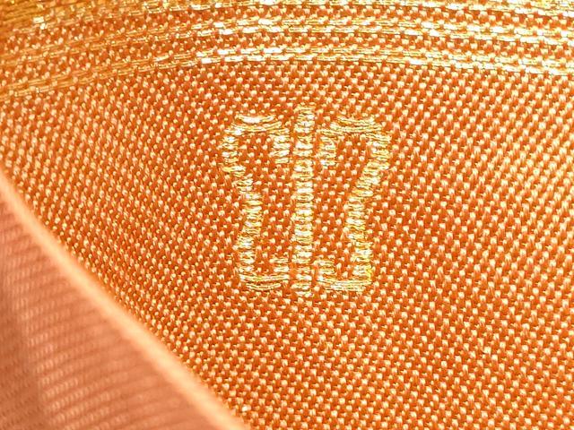 平和屋着物○西陣 川島織物 六通柄 本袋帯 唐織 檜扇草花