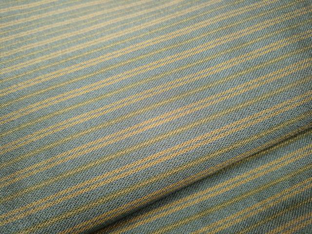 平和屋着物○両面 六通柄袋帯 モール 七宝文 金糸 正絹 逸品 未